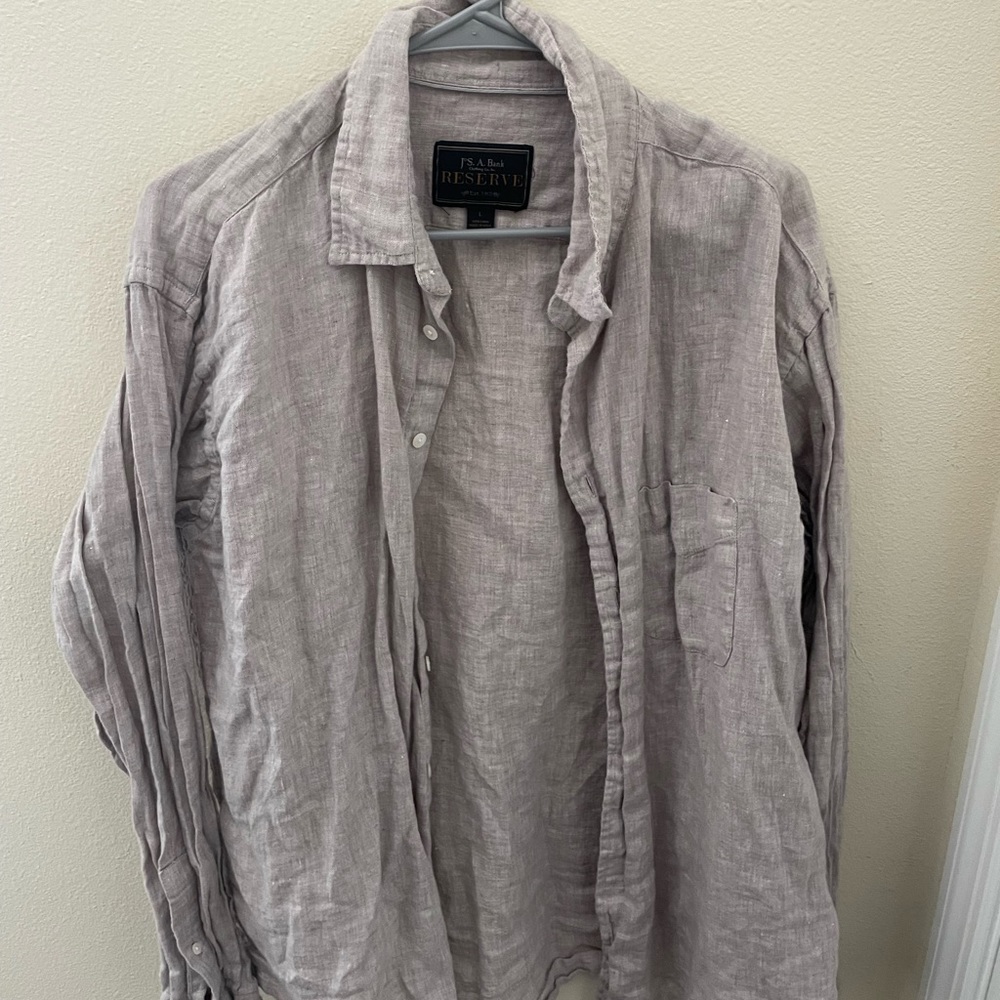 Linen Jos a bank shirt